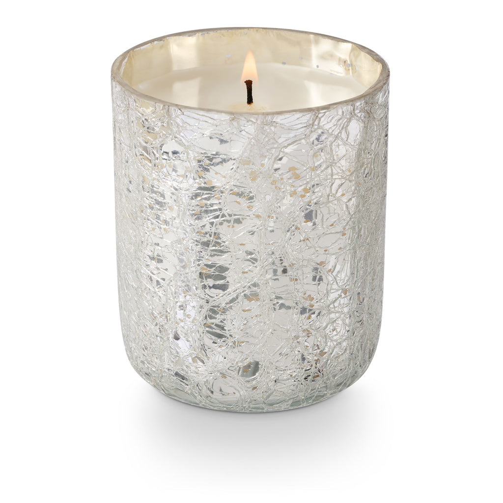 North Sky Small Boxed Crackle Glass Candle – Life Styled